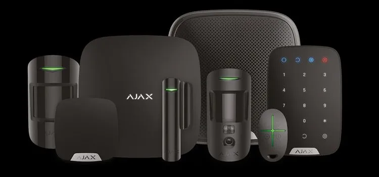 Ajax wireless security devices group