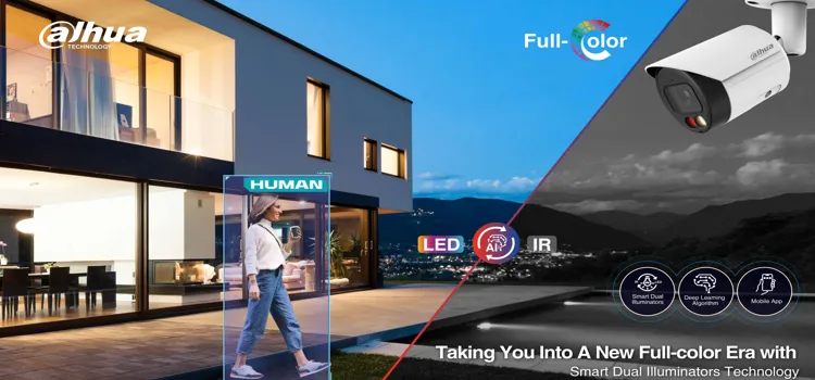 Dahua Active Deterrence Camera product view