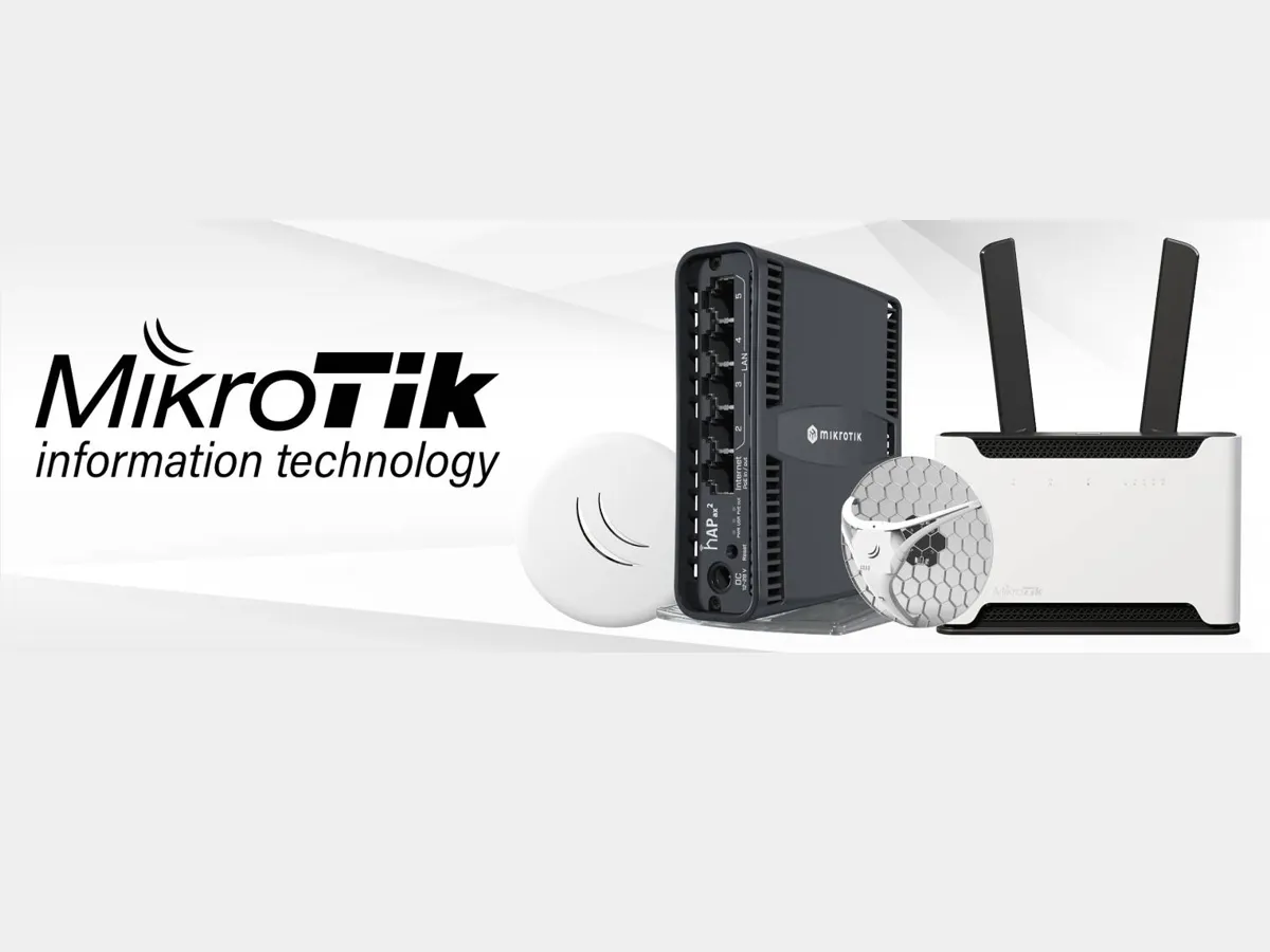 MikroTik routers setup view