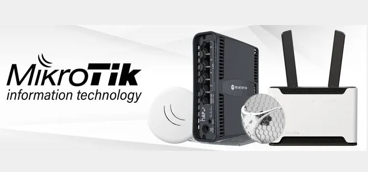 MikroTik routers setup view